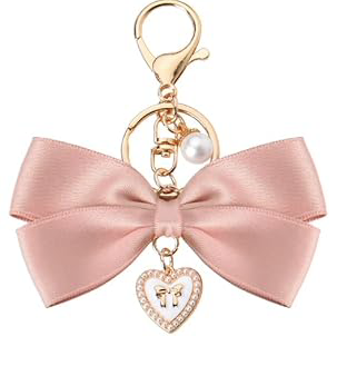 Bow Pearl Charm