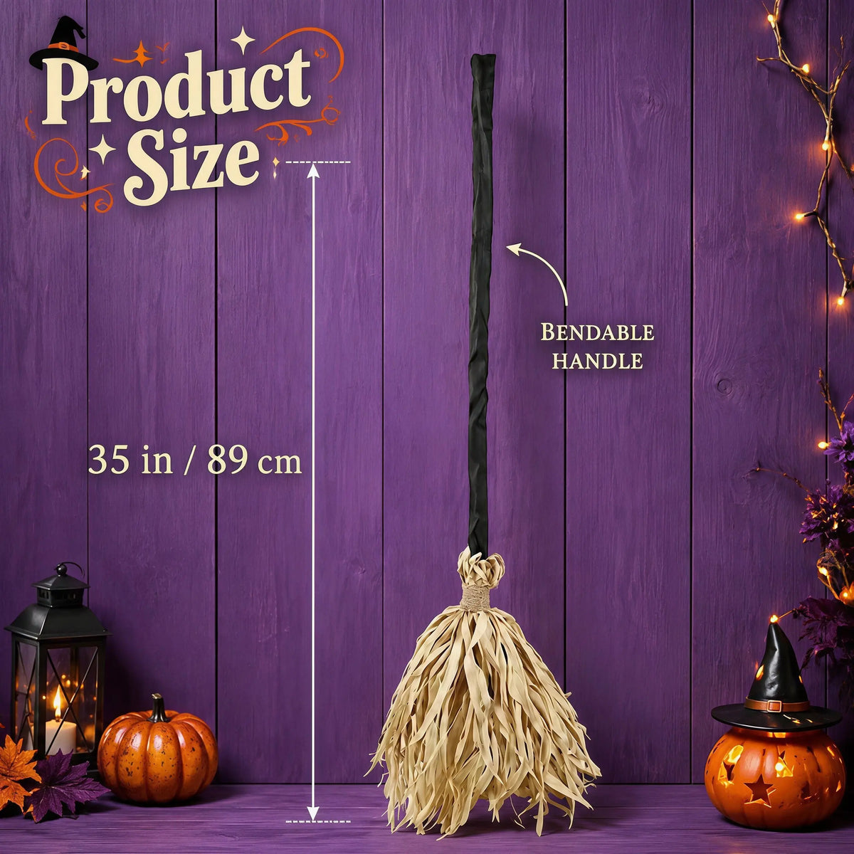 Dancing Halloween Broom