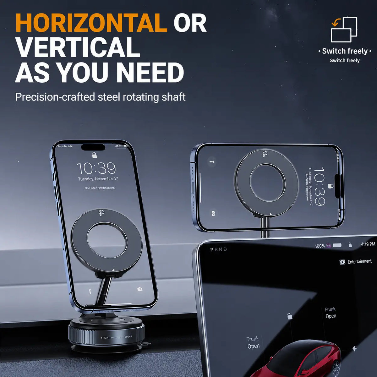 MagMount™ 360 Vacuum Phone Holder