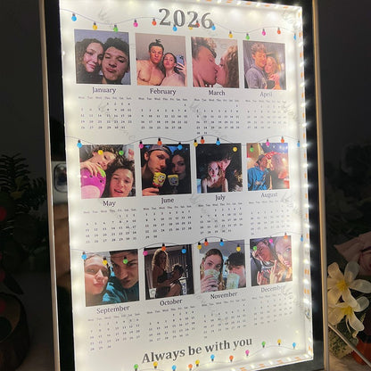 Light Box Mirror Calendar