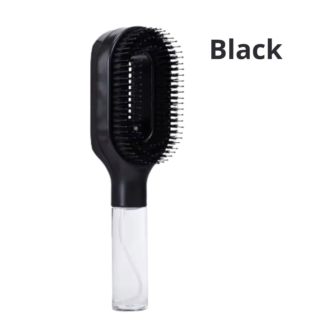 MistGlow™ Spray Hairbrush.