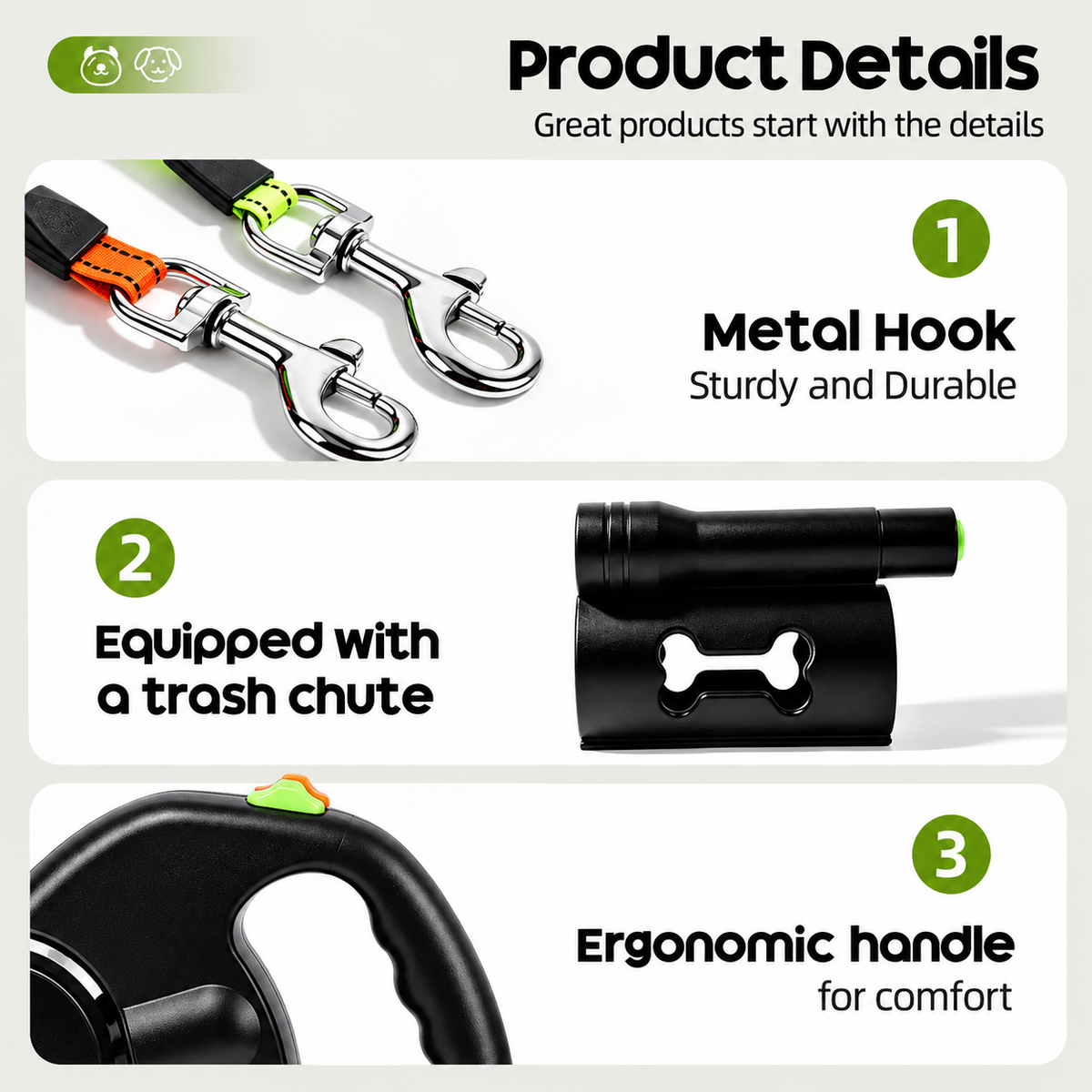 PawPro™ Smart Walk Leash