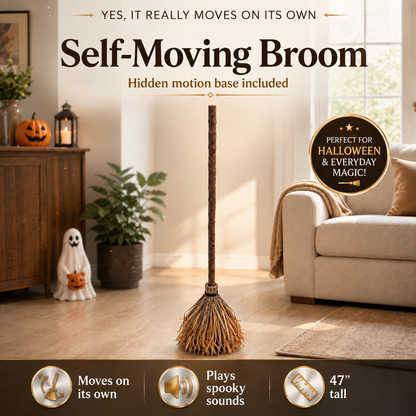 Self-Moving Broom