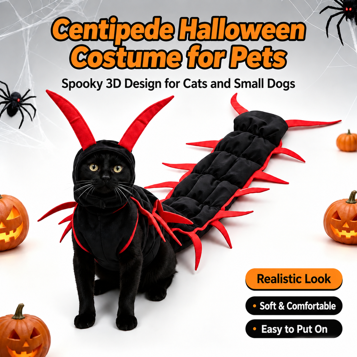 Centipede Cat Costume