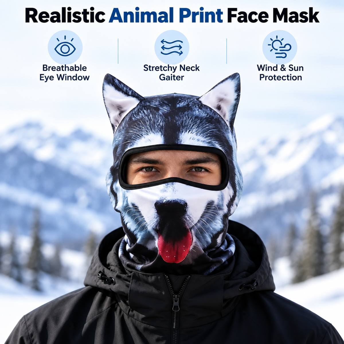 WildFace™ Animal Balaclava