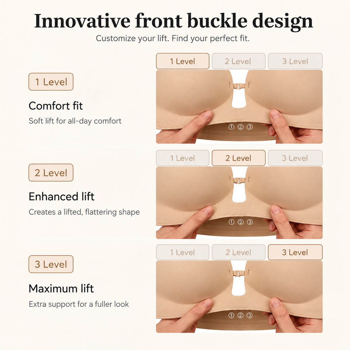 SmoothLift™ Strapless Bra