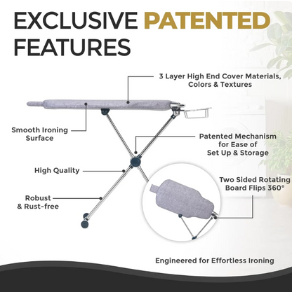360° Rotating Ironing Table