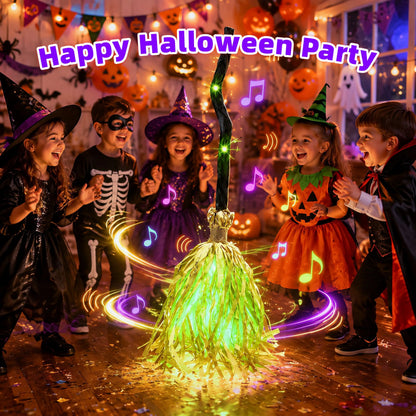 Dancing Halloween Broom