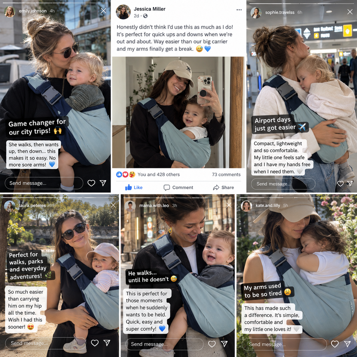 HugNest™ Toddler Carrier