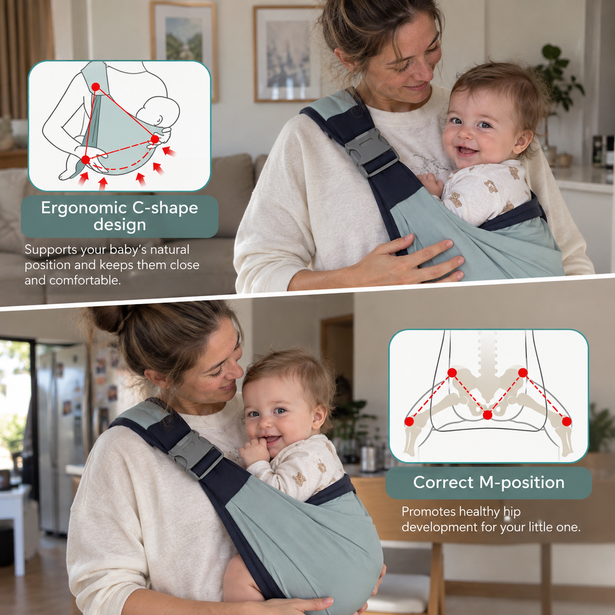 HugNest™ Toddler Carrier